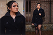 Rashmika Mandanna brings out her inner goth in onitsuka tiger at Milan Fashion Week 2024